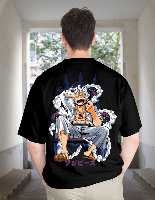 Black Anime Over Sized